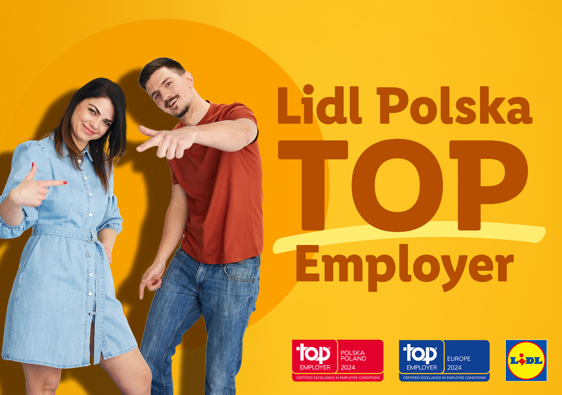 Lidl Polska z nagrodą Top Employer 2024